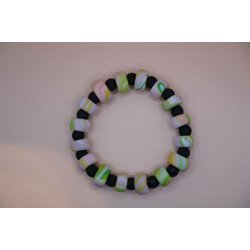 elastikarmb�nd med polymer perler
