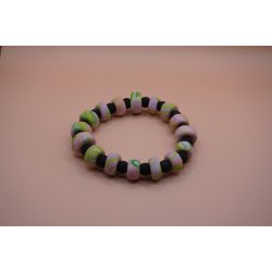 elastikarmb�nd med polymer perler