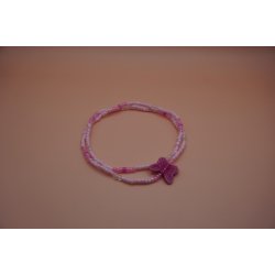armb�nd med pink sommerfugl