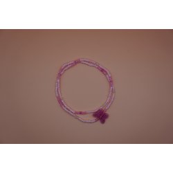 armb�nd med pink sommerfugl